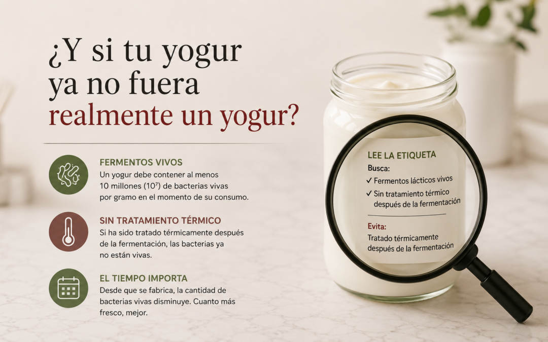 ¿Y si tu yogur ya no fuera realmente un yogur?
